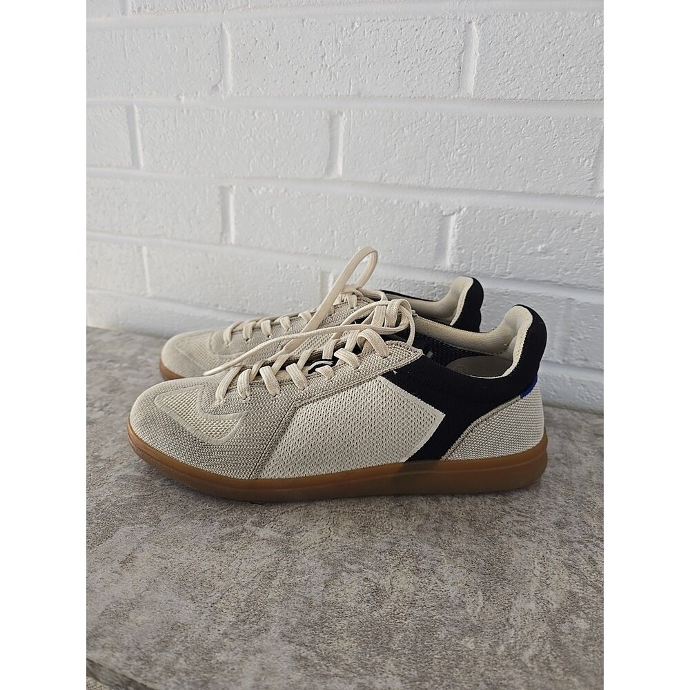Rothy’s The RS01 Sneaker Men’s Size 8 Panther White Black Knit Casual Low Top - Picture 6 of 16